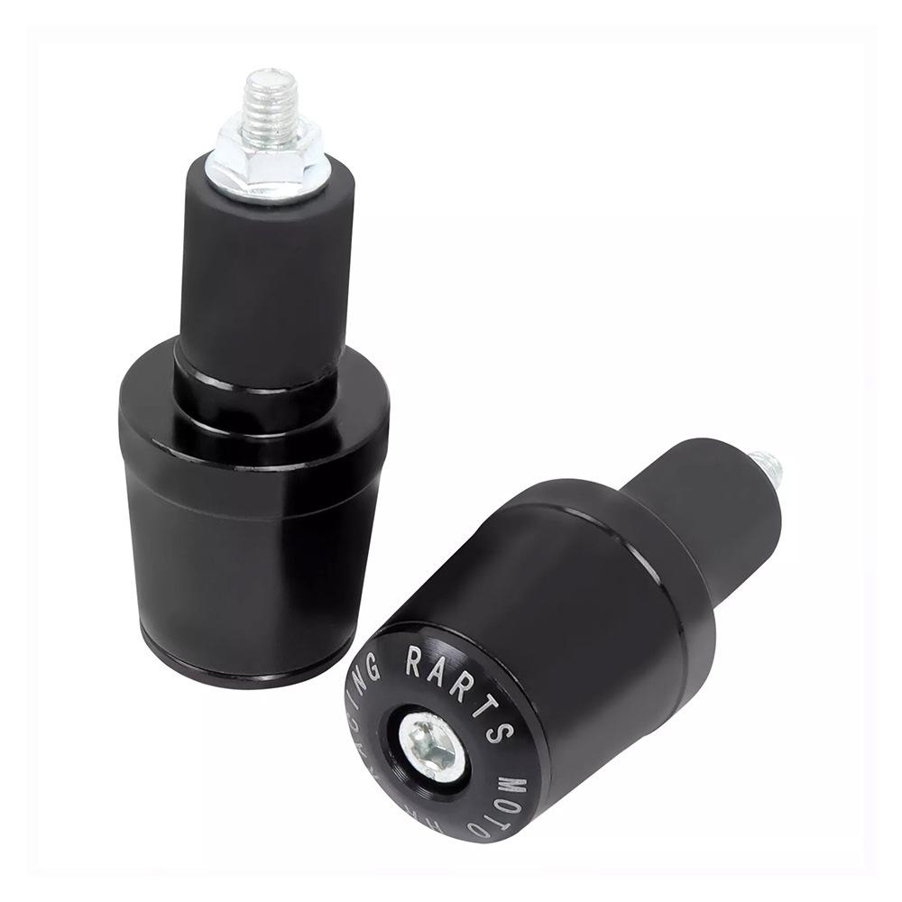 1 Pair Motorcycle Modification Accessories Handlebar and End Plug Thick Fixed Wear-resistant Balance Protection Universal Model 145