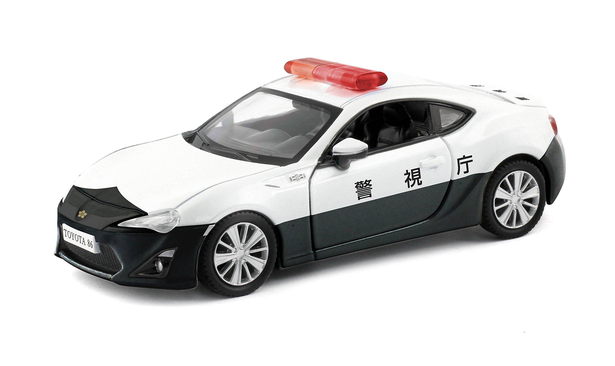 

Joesen Diecast Mini Car Cast World Toyota 86 Police Car JDC5011-WT