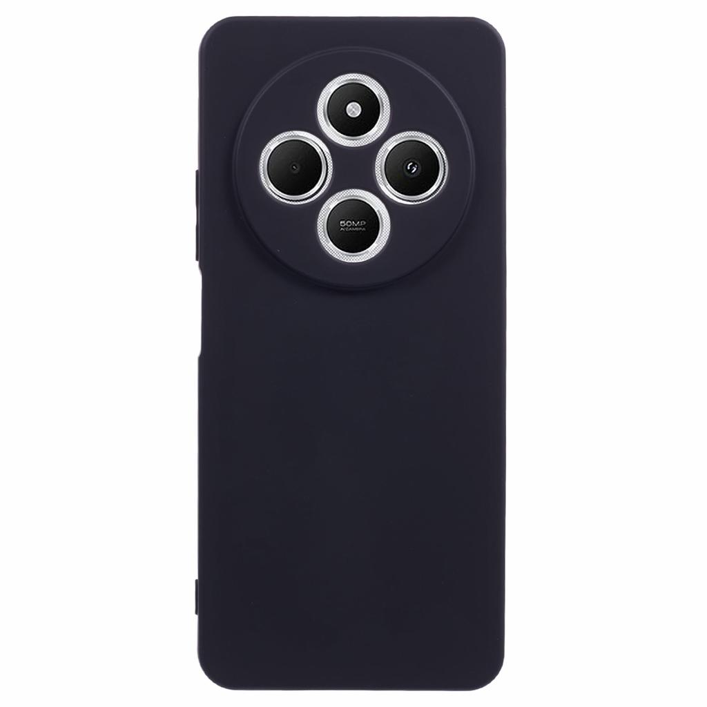 Phone Case For Xiaomi Poco C75 4G/Redmi 14R 5G/14C 4G Precise Cutouts TPU Fiber Lining Shockproof Cover