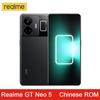 GT Neo 5 5G Мобильный телефон 6,74 дюйма 144 Гц Дисплей Snapdragon 8 + Plus Ocat Core 240 Вт / 150 Вт FastCharge NFC