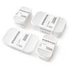 Stackable Rectangular Food Grade Plastic Storage Containers with Lids for Fresh-Keeping