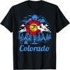 Camiseta com Design Gráfico do Pé Grande da Montanha do Colorado