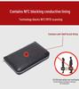 Genuine Leather RFID Passport and Document Holder with Multi-Card Slots and Zipper Pocket for Men and Women