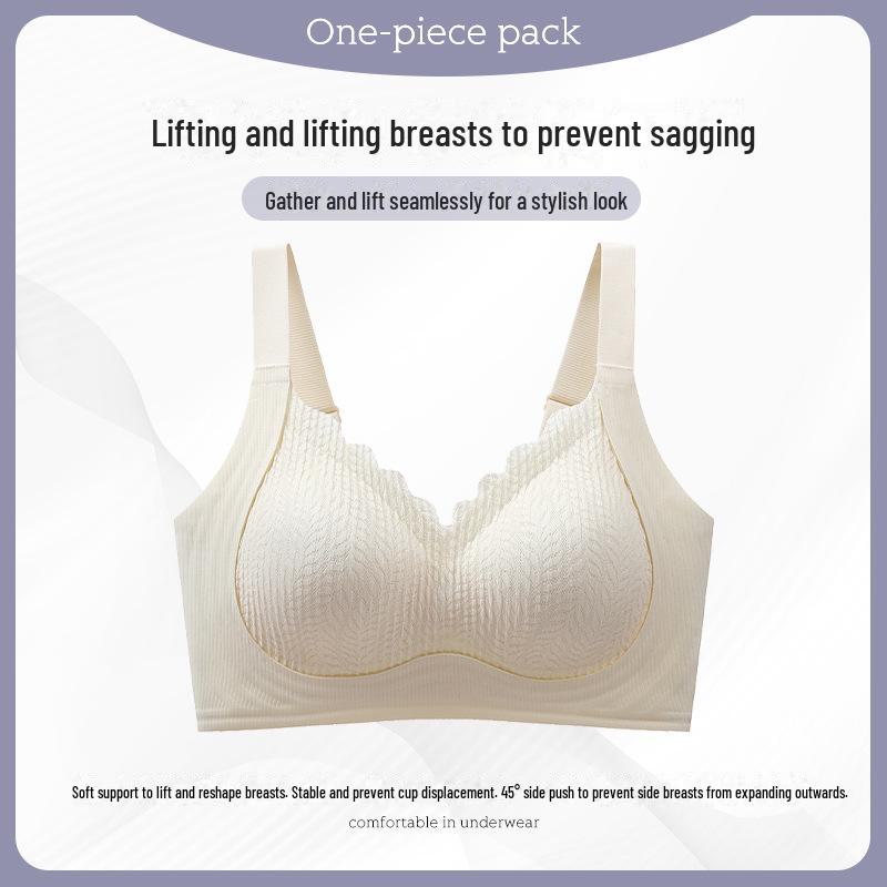 Adjustable Lifting Bra: Seamless Underwear for Women for All Breast Sizes, Prevents Sagging & Outward Expansion.