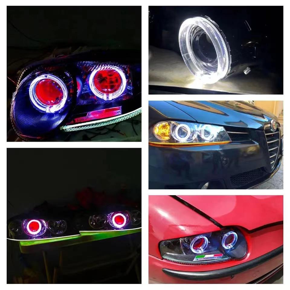 Automotive 2.5-inch Bifocal Lens Angel Eye H1HID Xenon Headlight Headlight Headlight Automotive Lamp Products Universal