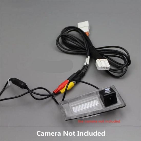 12 Pin Backup Camera Wiring Cable Adapter RCA Plug For Mazda 3 Axela 2014-2017