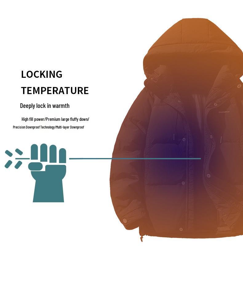 New Men's Trendy Workwear Down Jacket - Winter Collection