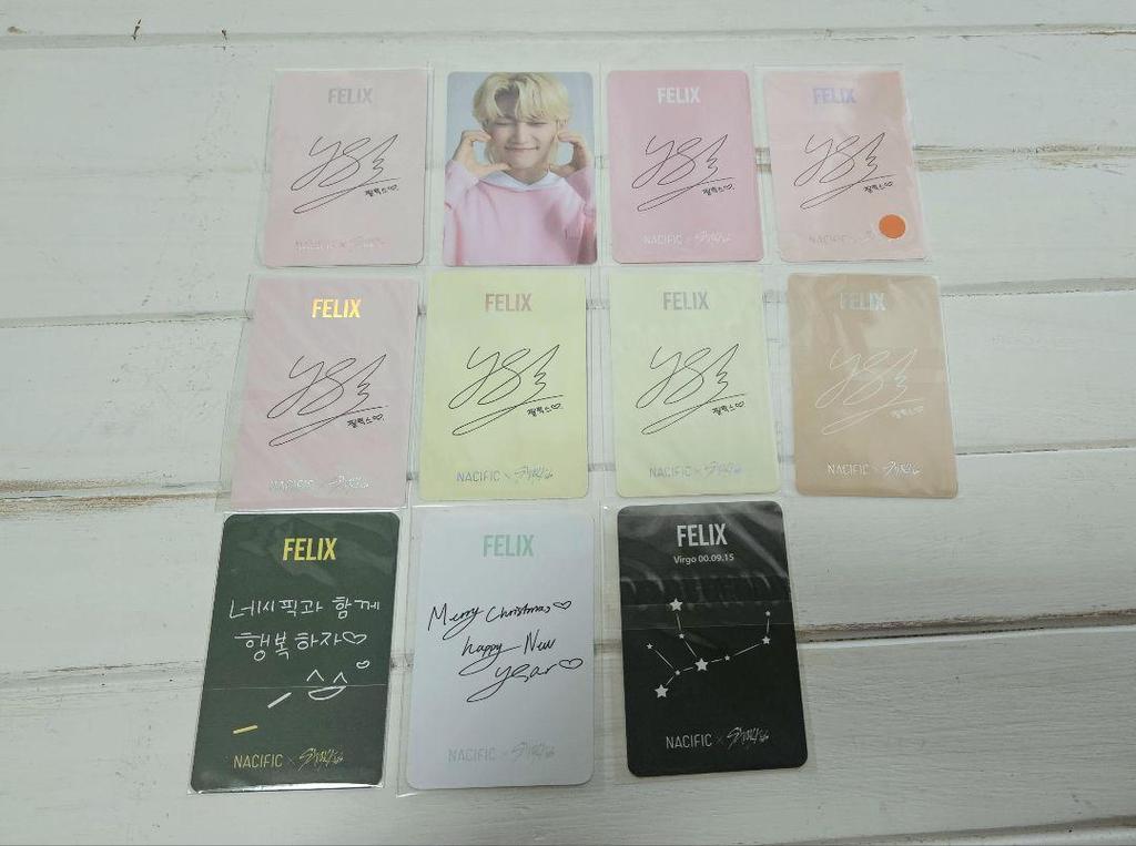 [USED] Stray Kids NACIFIC Trading Card Felix