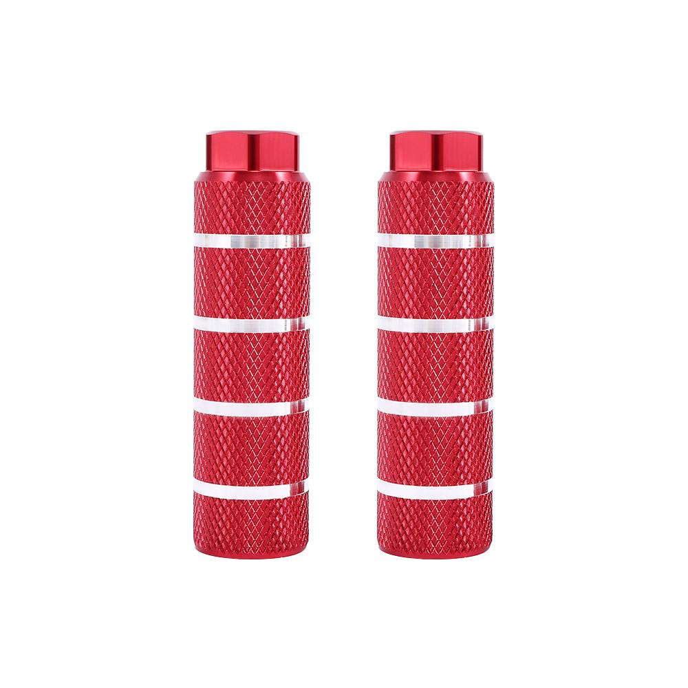 Fit 3/8'' Axle Sports Anti-Skid Road Bike Mountain Bicycle Aluminum Alloy Bicycle Parts Bike Pegs Bike Axle Pedal Stunt Pegs