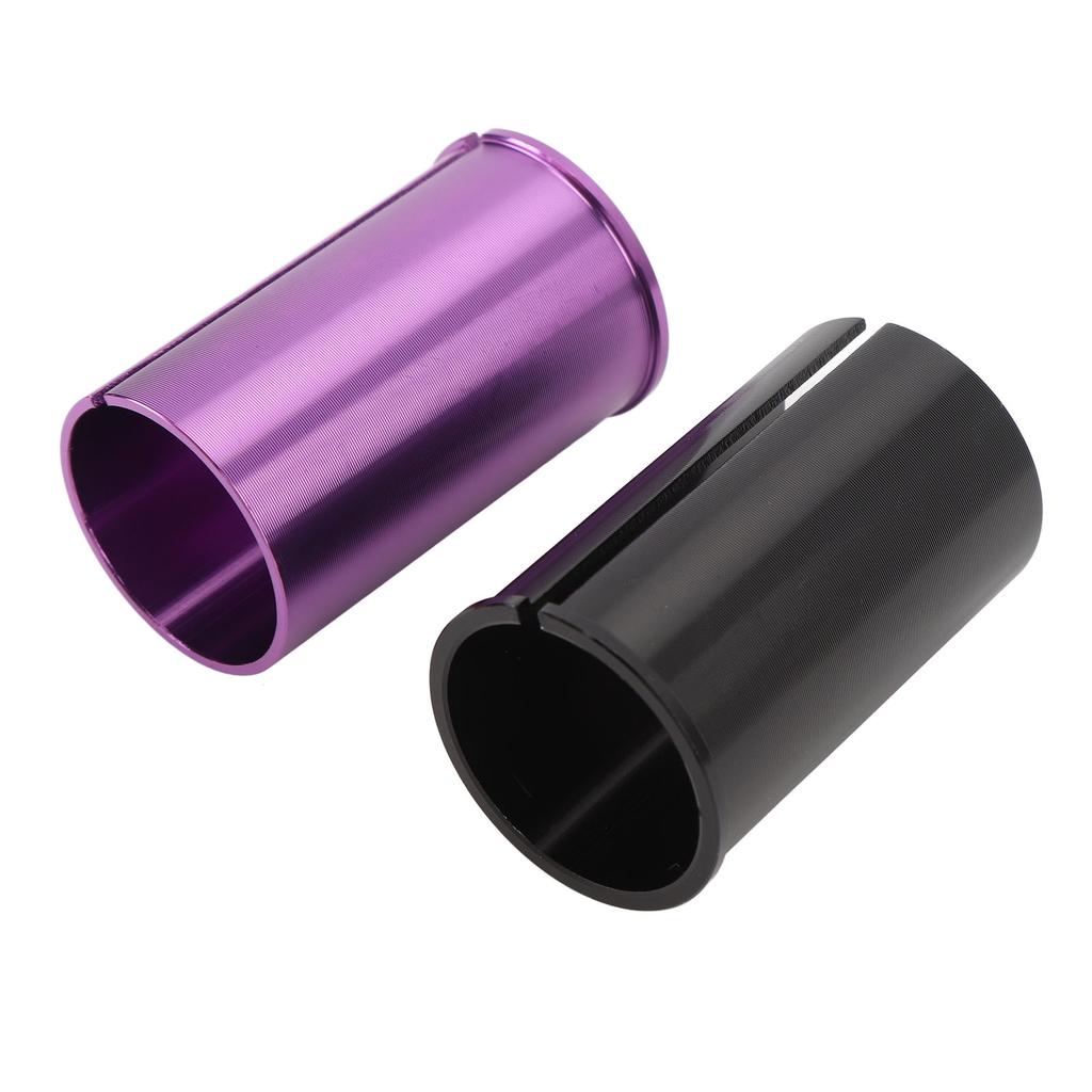 Fahrrad Sattelstützen-Shim Aluminiumlegierung Verbesserte Leistung Sattelstützenrohr-Adapter Reduzierhülse Shim