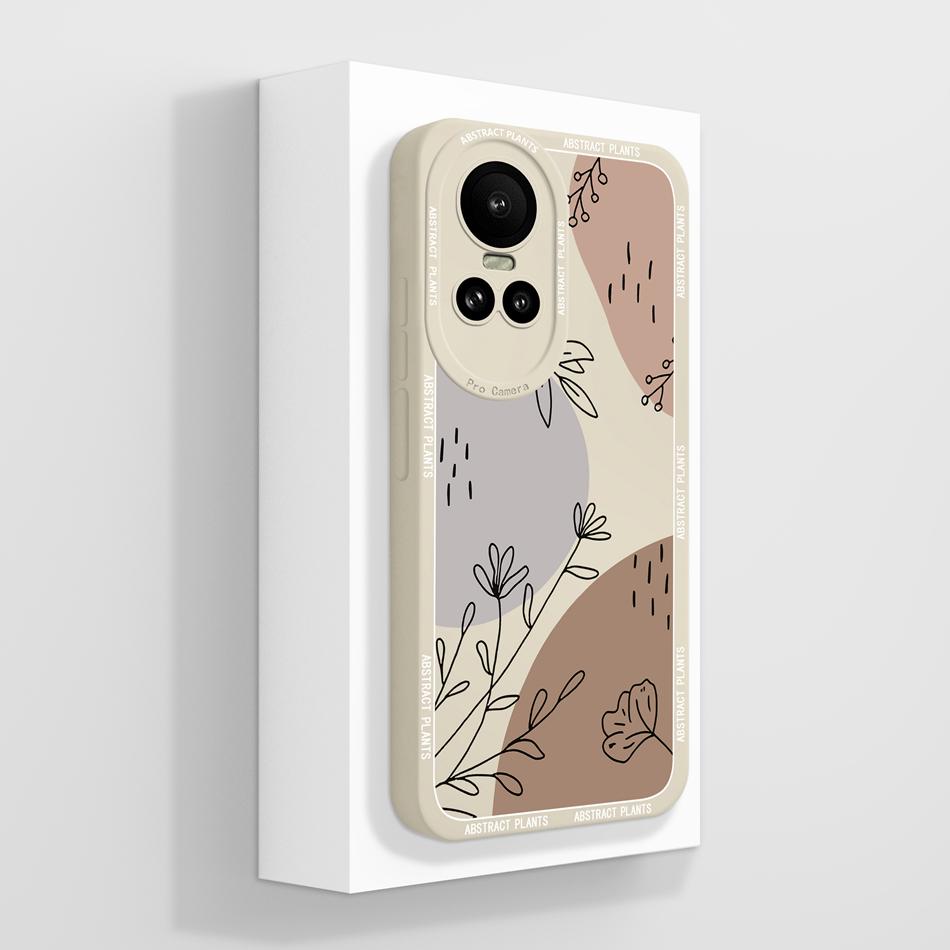For Oppo Reno 10 Pro 5G Case Cute Panda Fundas Camera Protection Liquid Silicone Back Cover For Oppo Reno10 Pro Coque Carcasa