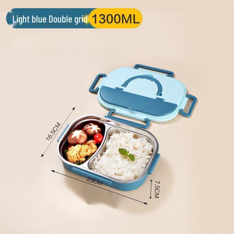 Qianxing 304 Stainless Steel Divided Lunch Box