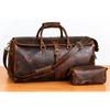 For Him|Monogrammed Leather Duffle Bag|Valentines Gift For Men|Genuine Leather Weekender Bag|Leather Holdall|Overnight Bag