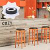 8 Pieces of Non-Skid Furniture Casters Cup Coasters Desk Riser Sofa