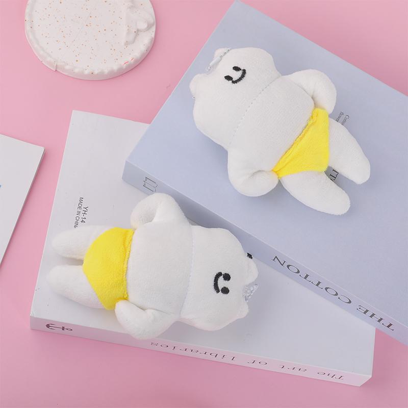 Cartoon Novelty Cat Plush Toy Keychain Creative Funny Keychain Pendant Personalized Backpack Decoration Accessories Gifts