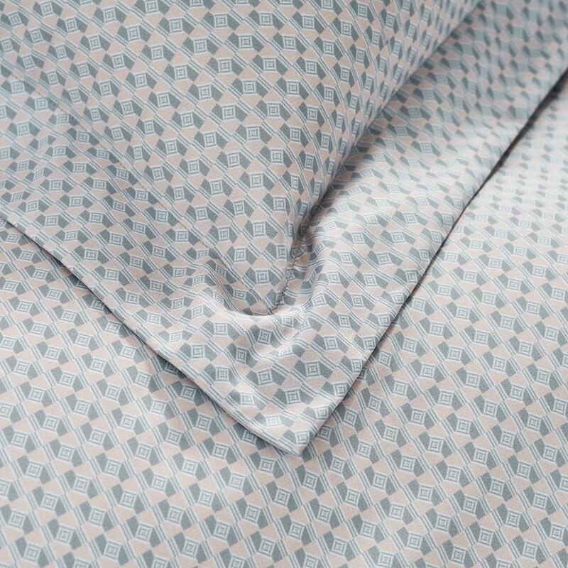 Fuanna Pure Cotton 4-Piece Duvet Cover Set