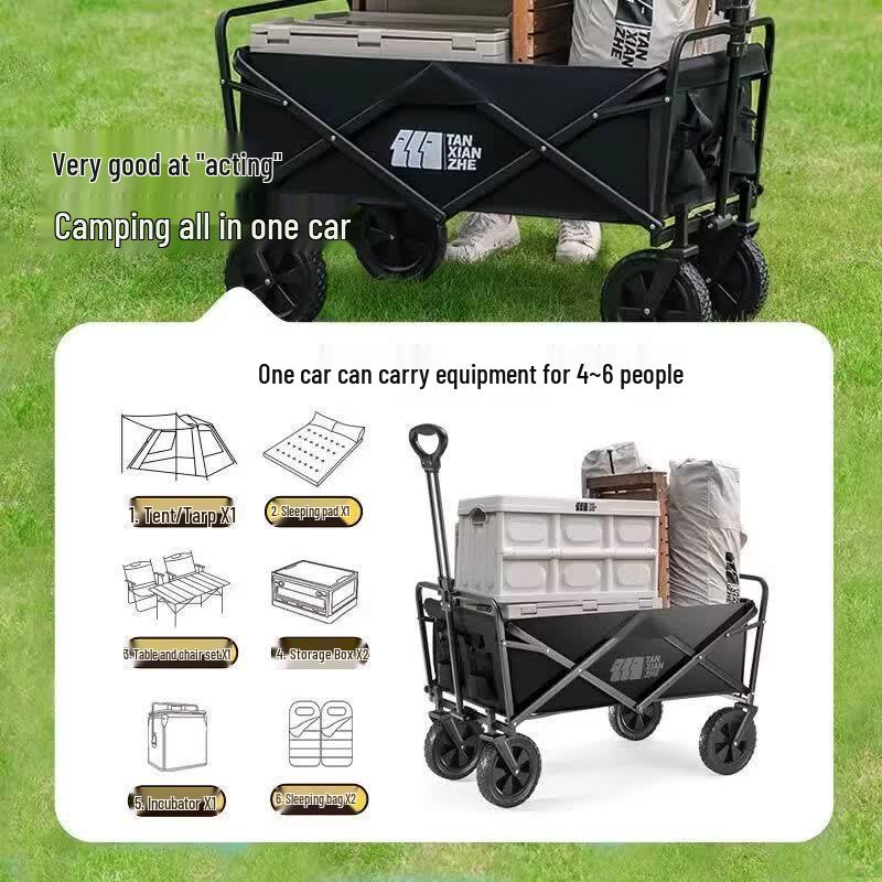 Explorer Outdoor Folding Utility Wagon