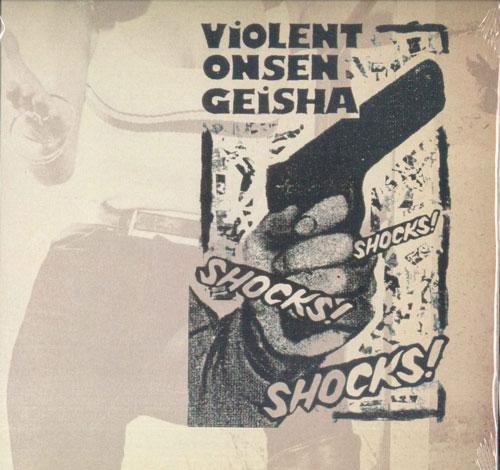 LP Record VIOLENT ONSEN GEISHA - Shocks! Shocks! Shocks! UMA156 Urashima 2021 Italy Dance & Electronica