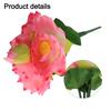 Artificial Flower 1pcs Arrangement Decoration Fake For Wedding Garden Home Lotus Party Plastic Silk Water Lily