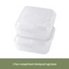 Shockproof Shatterproof Egg Holder - Portable, Anti-Fall Plastic Storage for Camping & Home
