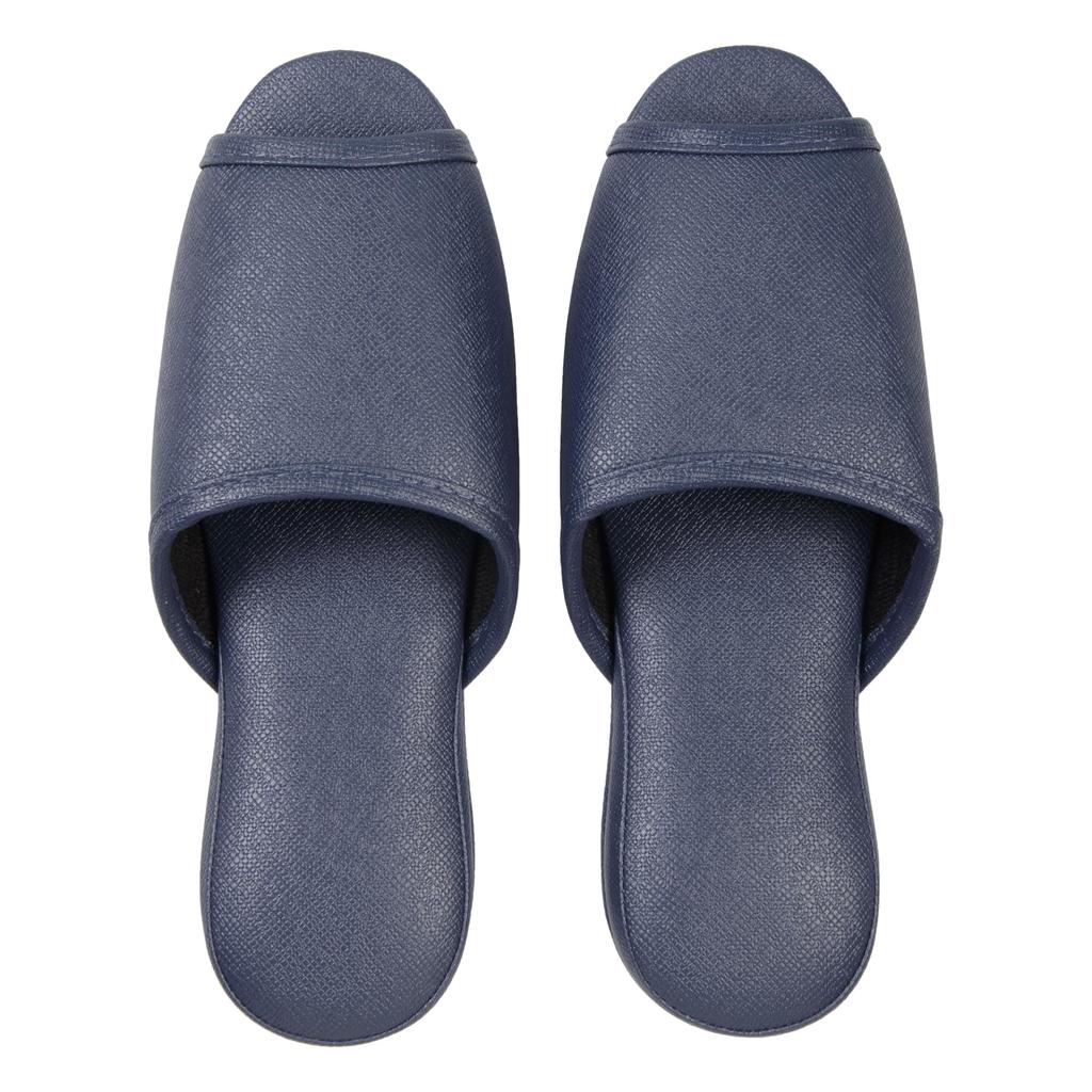 Tendai Medium Slippers, Navy,