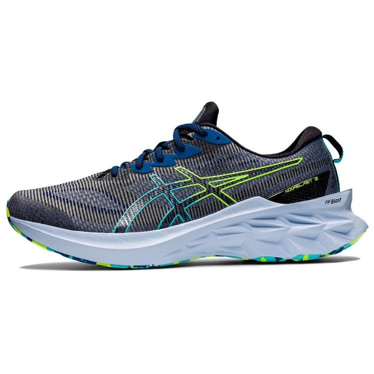 ASICS Novablast 2 LE  Black Hazard Green  Men s 1011B331-001 EU 39
