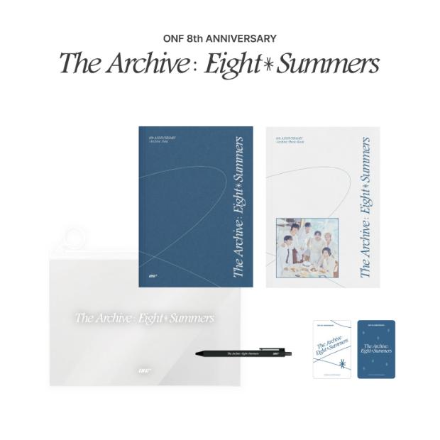 

Предзаказ ONF 8-я годовщина The Archive Eight: Летний архивный набор для книги