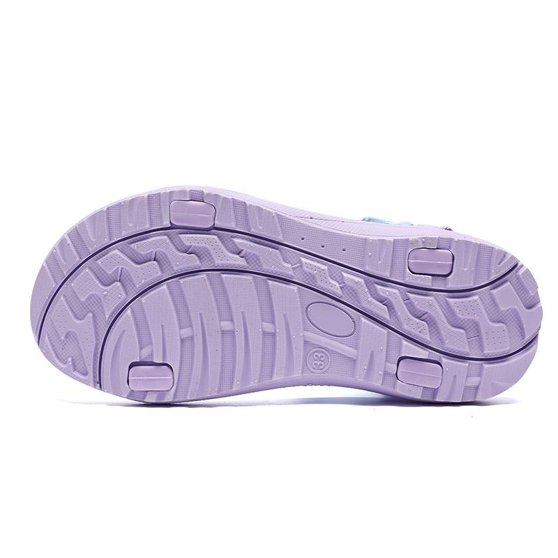 30-38 Children's Plus Size Simple and Fashionable Velcro Casual Sandals Girls' Beach Shoes