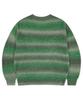 MAHAGRID Varsity Logo Gradation Knit Sweater Green(Mg2Efmk606A)