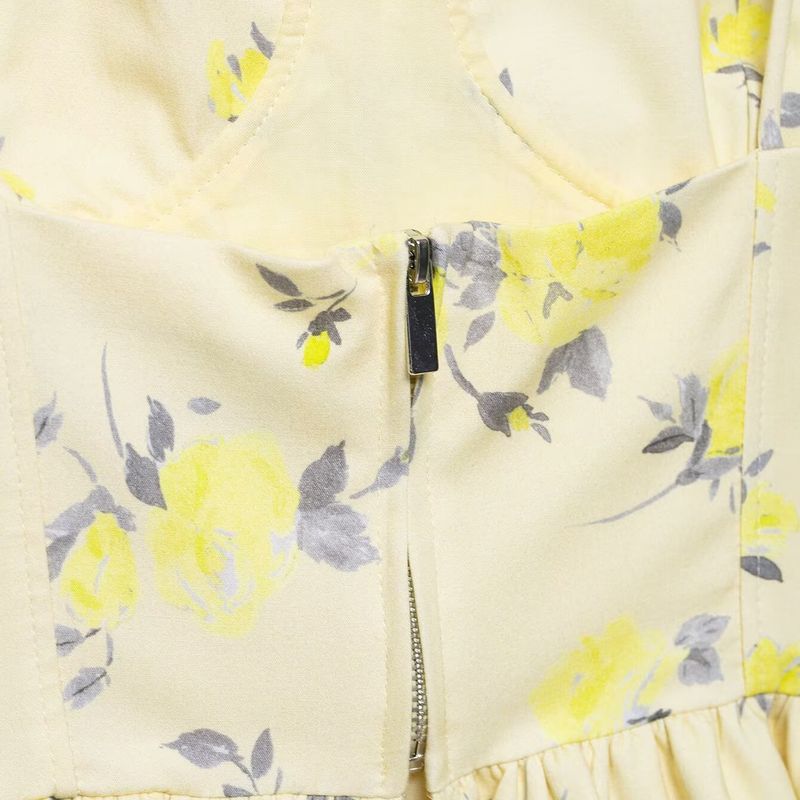 Kaslead New Women Clothes Western Style Simple and Versatile Flowers Print Poplin Top 3152115 119