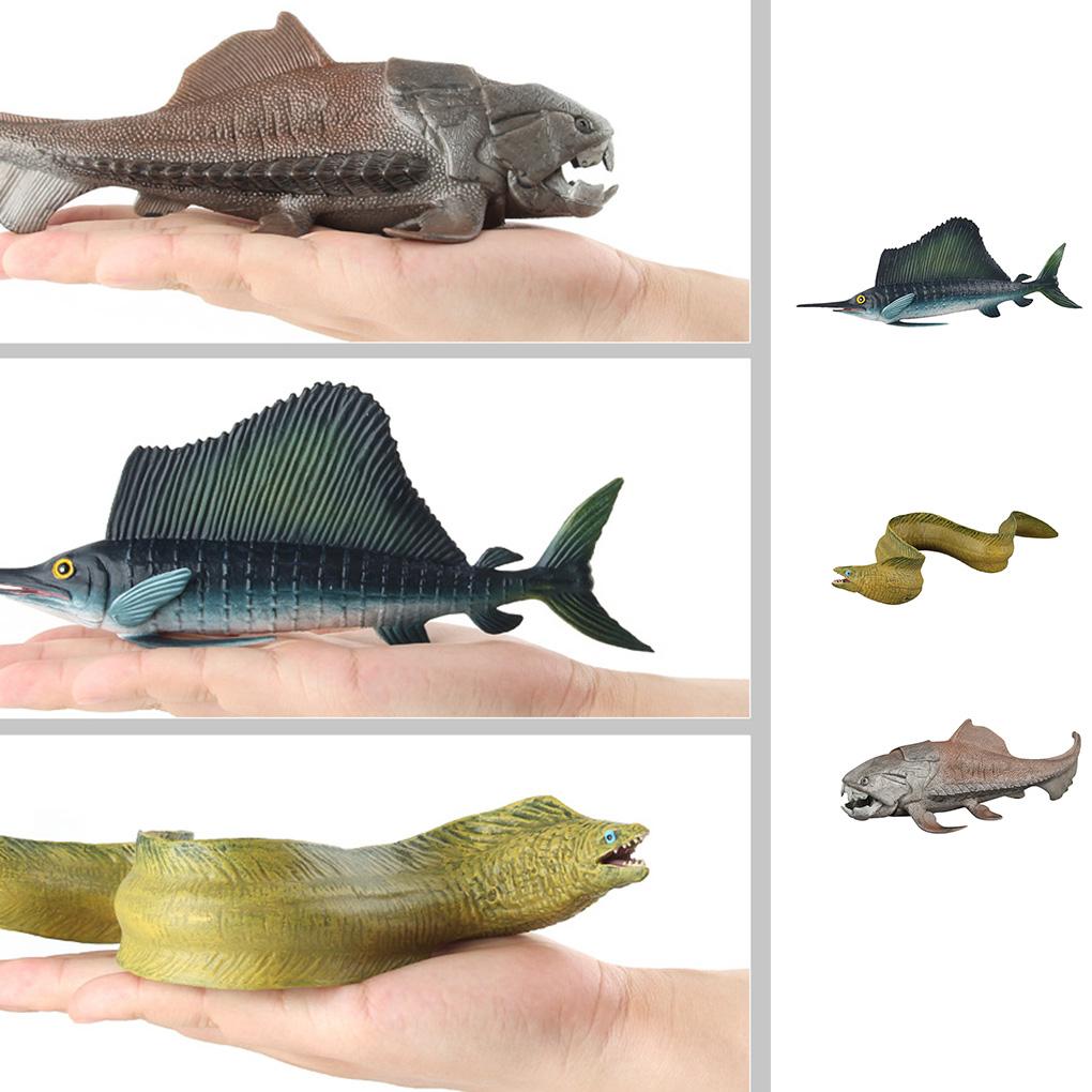 Bonrich Simulated Marine Animal Kids Children Educational Toy Plastic Lifelike Creatures Sea Life Home Decoration