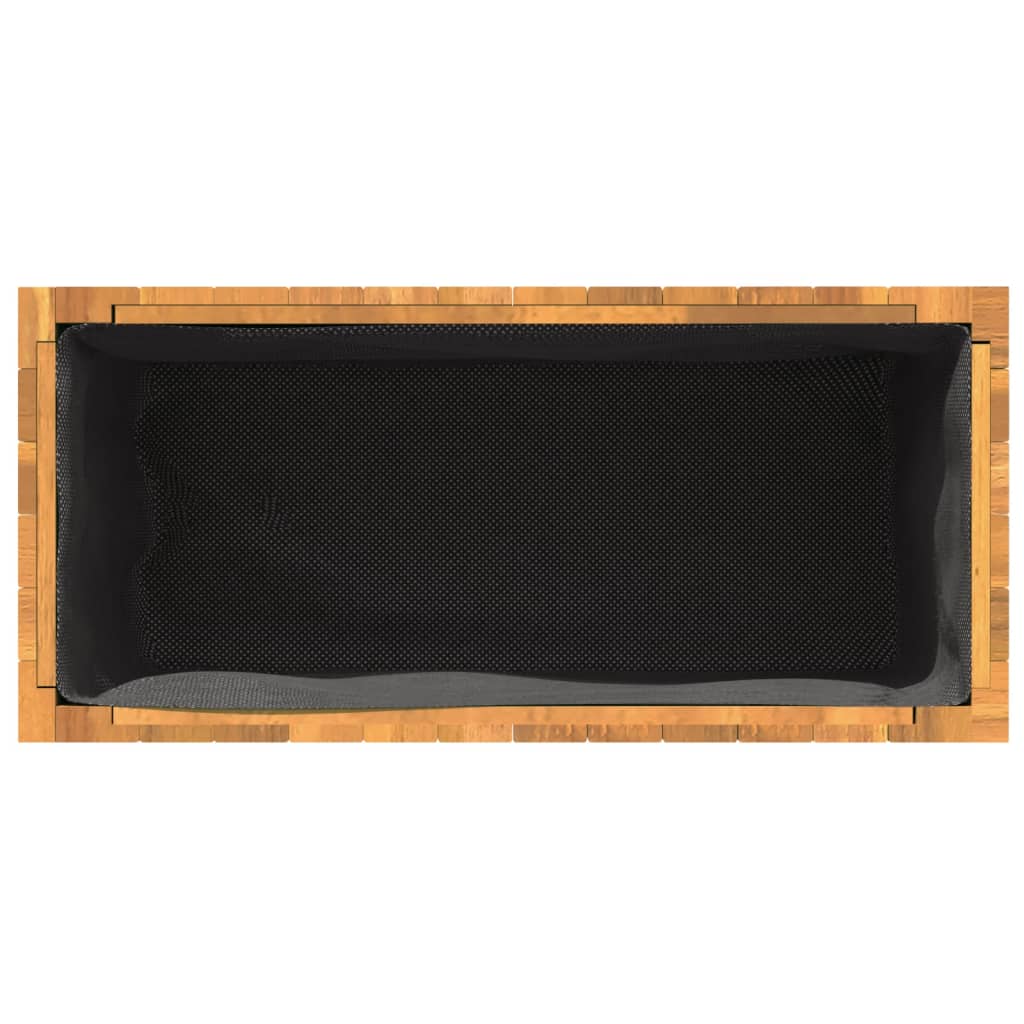 Plant Pot 59x27.5x70 cm Solid Acacia Wood