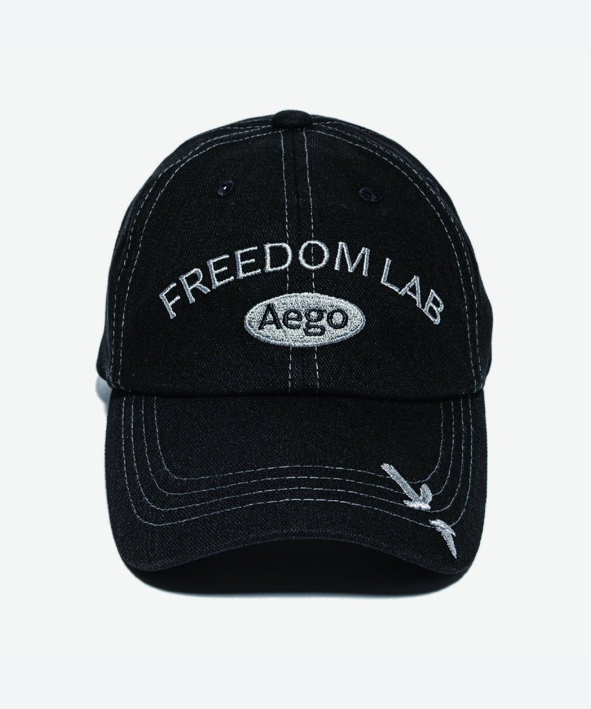 AEGO FREEDOM LAB Signature Logo Cap_Black