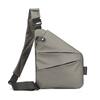Right Shoulder Gun Bag, Nylon Breast Bag, Men'S Lightweight, Simple And Large-Capacity Messenger Bag, Casual Close-Fitting Shoulder Bag.
