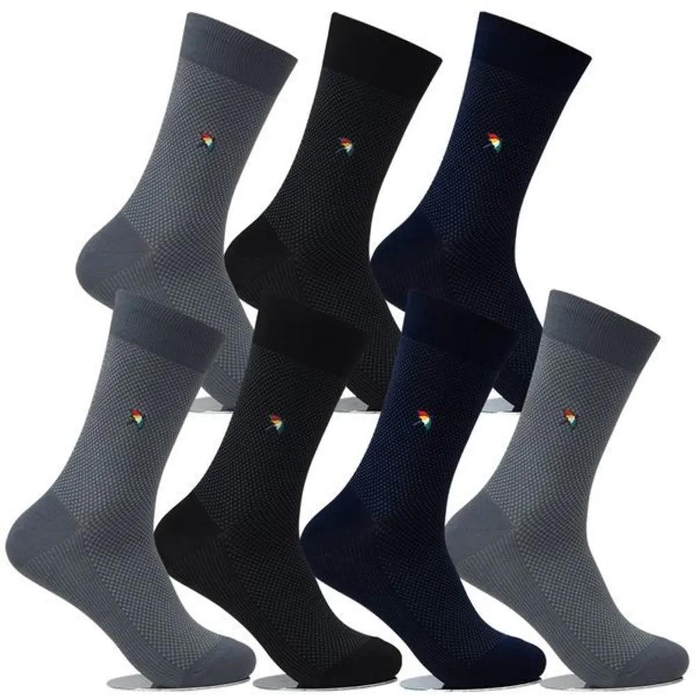 Arnold Palmer Men's Dress Socks Long 7 Pairs AP5066 Men's Cotton Socks Men's Dress Socks