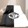 1pc Digital Print Nap Blanket, Manchester United Manchester City Blanket for Home Use, All Season Warmth, Christmas and Valentine's Day Gift Blanket
