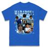 T-shirt Retro Diego Maradona Football Homme Hauts Femme T-shirts
