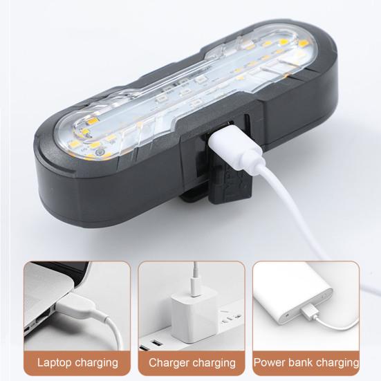 Bicycle Tail Light Waterproof Remote Control Turn Signal Light Type-C Rechargeable MTB Road Mountain Bike Rear Night Riding Bike Safety Warning Lamp