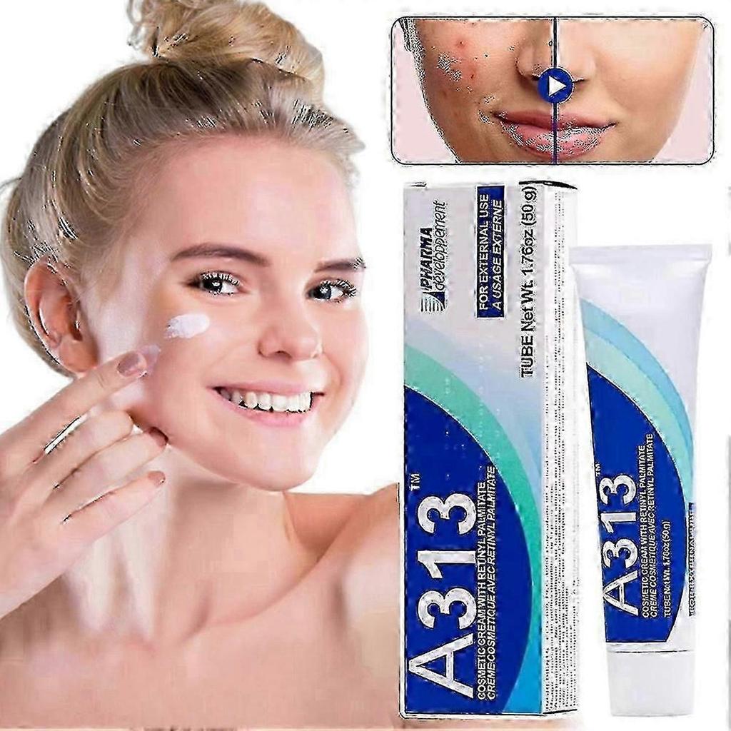 Crema Retinolo Vitamina A A-313 A~313 Crema Retinolo Antietà per il Viso, Riduce Pori & Rughe, Tratta Acne & Macchie Scure