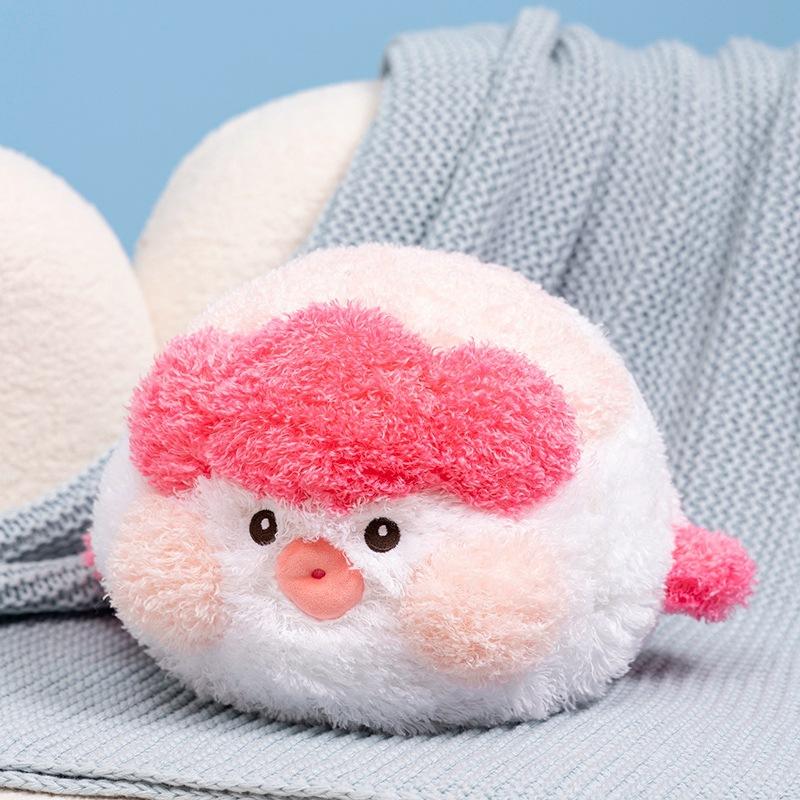 

Милая маленькая плюшевая игрушка-кукла в виде золотой рыбки, пухлая кукла-рыбка, детская кукла для сна 40cm розовый