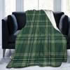 Coperta personalizzata con stampa a quadri tartan GTI, morbida e calda coperta in pile, leggera e accogliente, coperte in flanella soffice per letto, divano