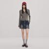 LEDIN Autumn Hooded Slim Knit Cardigan