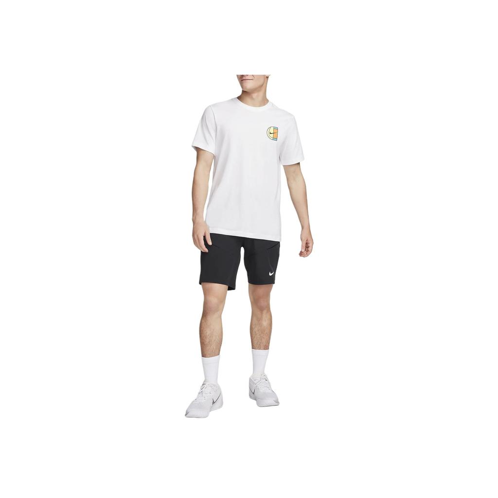 Nike Dri-FIT Solid Color Sports Drawstring Shorts Men Bottoms Black FD5337-010