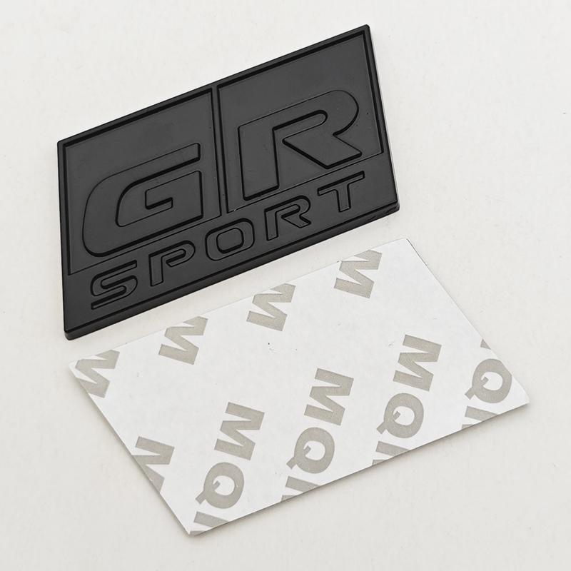 Adesivo Metallico 3D per Auto Logo GR SPORT Distintivo Laterale sul Parafango Emblema Griglia Anteriore Bagagliaio Posteriore Per Toyota Alphard Avensis Prius Crown Yaris