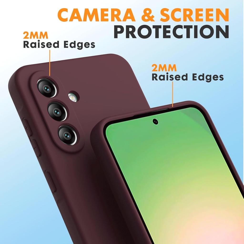 For Samsung Galaxy A17 A37 A57 A56 A36 A55 A54 A53 A52 A34 A33 A35 A15 S20 S21 S22 S23 S24 S25 FE S26 Plus Ultra Liquid Silicone Case Cover Silicon
