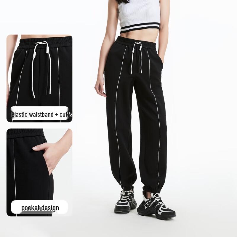 Vero Moda Women's Sporty Tapered Casual Pants