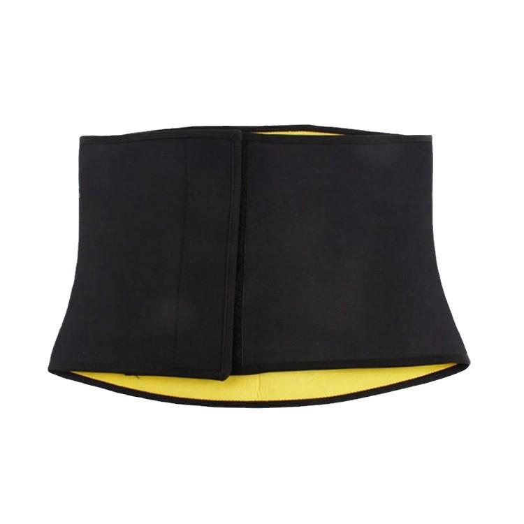 

Пояс-сауна на липучке для фитнеса и формирования фигуры M чёрный