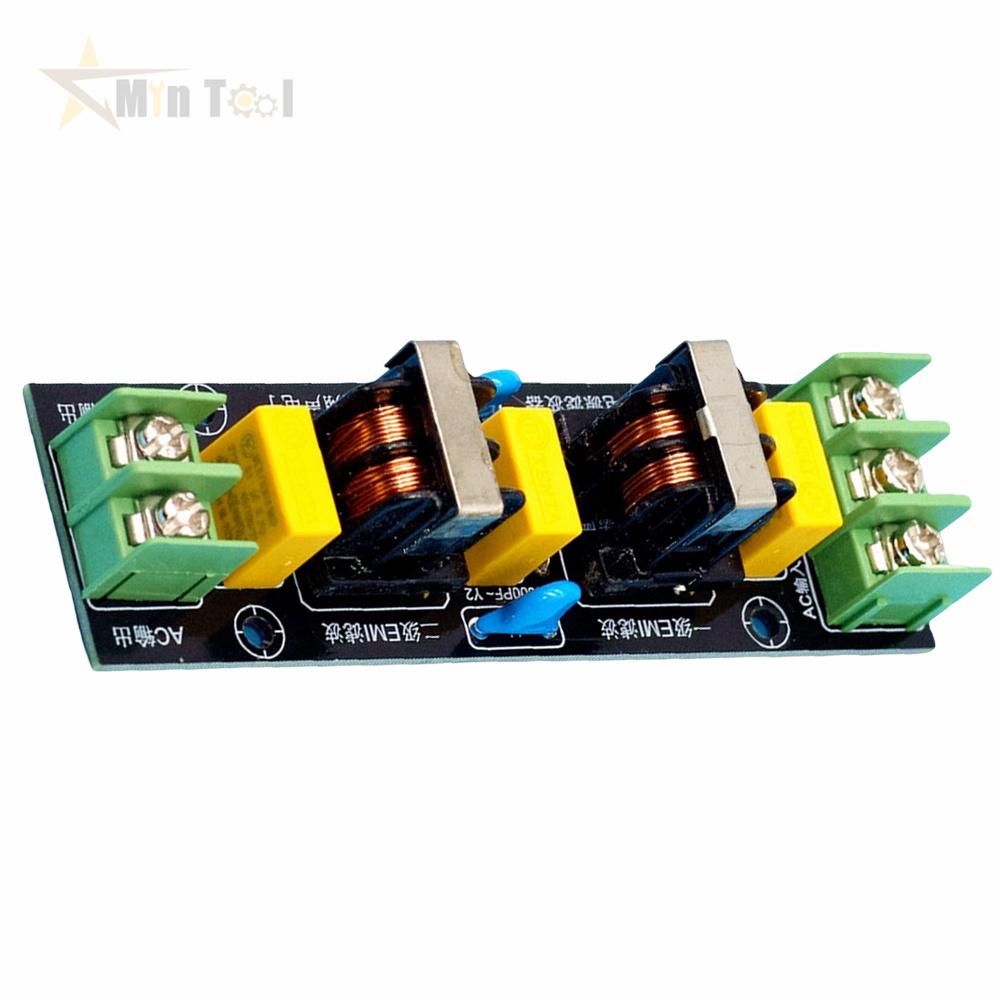 Module de filtre d'alimentation 2A 10MH/4A 10MH/10A 8MH/18A 3MH Haute Efficacité Filtre DC Bricolage Audio pour Outil de Composant Électronique