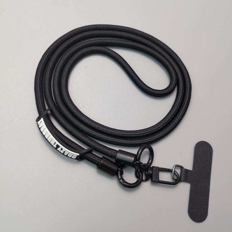 

Long Solid Color Cross Body Phone Strap Lanyard Sling Pendant Neck Band Shoulder Cord mountain climbing Anti Loss Rope Hang