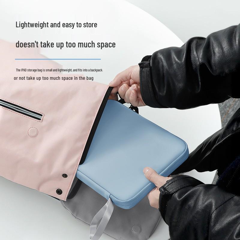 Leather Protective Case for 10-inch Apple & 12-inch Huawei Tablets and Laptops